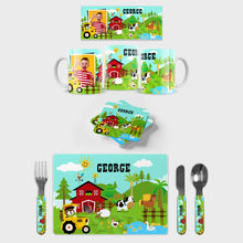 Load image into Gallery viewer, Childrens Cup, Placemat and Coaster Bundle