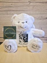 Load image into Gallery viewer, Memorial cuddle from heaven Angel bear