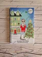 Load image into Gallery viewer, Christmas dolly list and notes book
