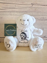 Load image into Gallery viewer, Memorial cuddle from heaven Angel bear
