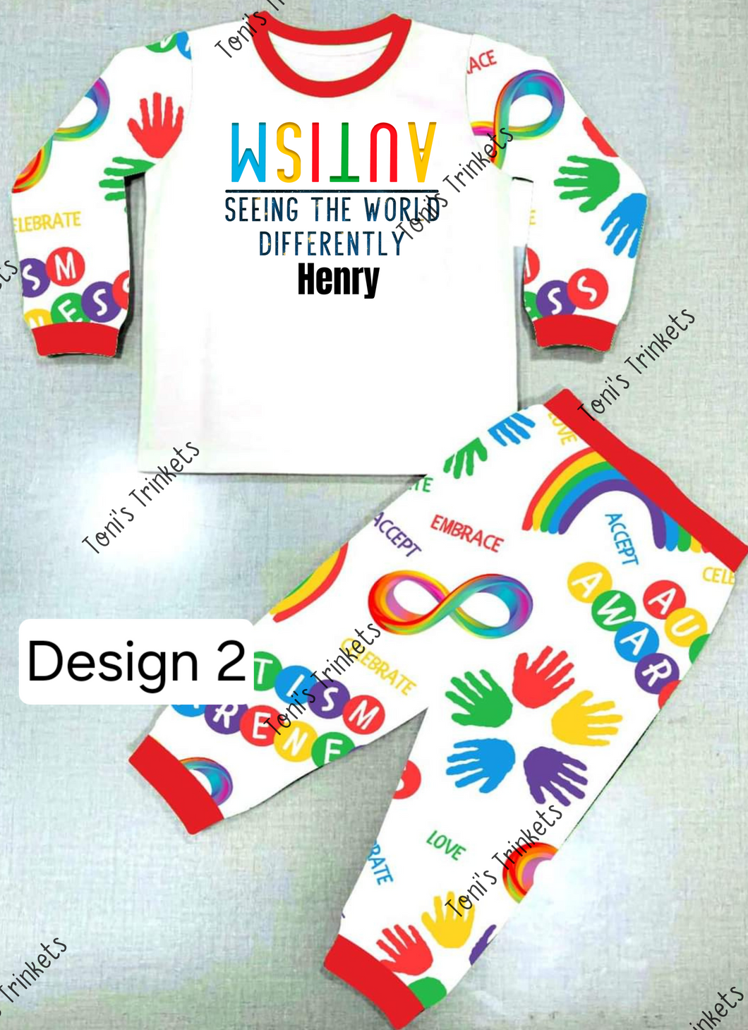 Autism kids pyjamas