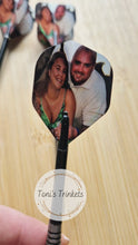 Load and play video in Gallery viewer, Custom photo dart flights set of 3
