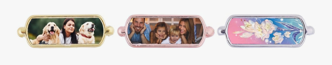 Personalised photo watch charm