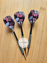 Load image into Gallery viewer, Custom photo dart flights set of 3
