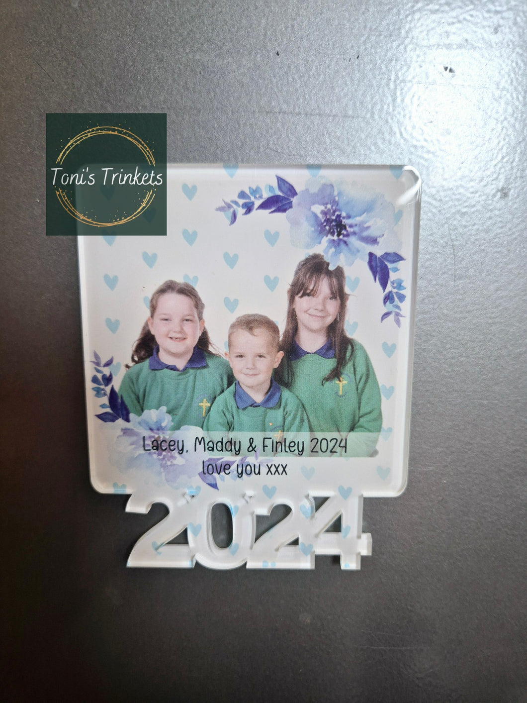 Personalised 2025 fridge magnet