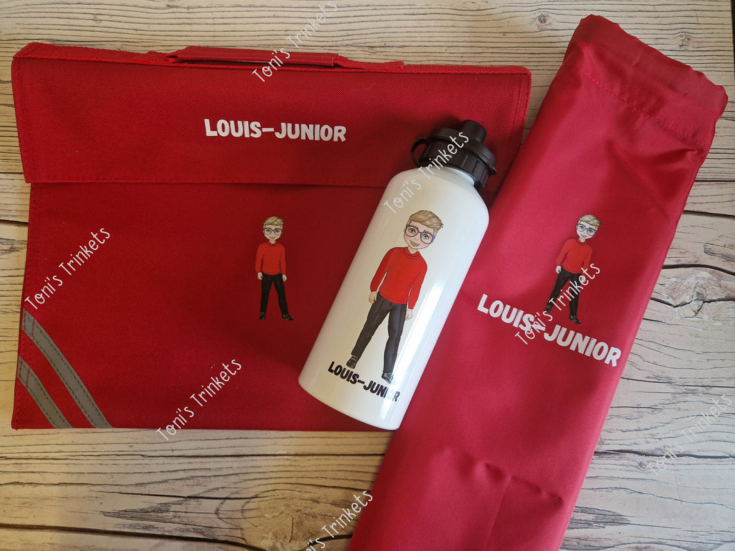 Boys Back to school book bag bundle