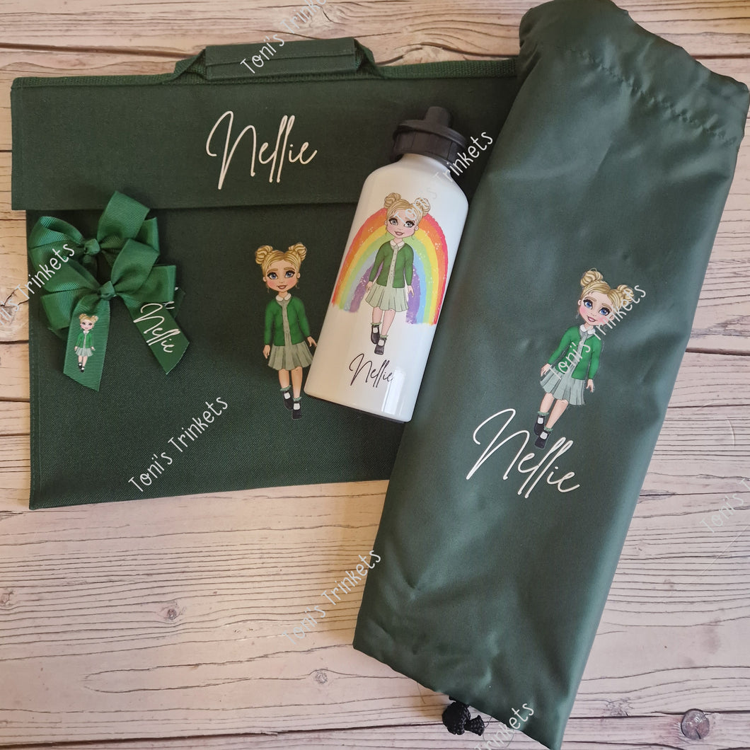 Girls Back to school book bag bundle