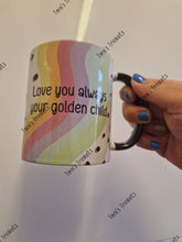 Load image into Gallery viewer, Personalised rainbow mug
