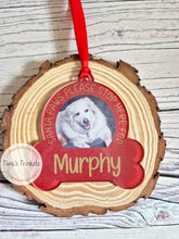 Load image into Gallery viewer, Personalised santa paws bauble
