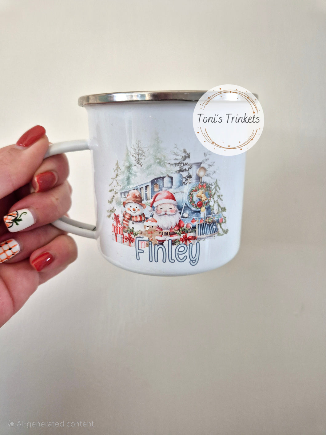 Personalised Christmas mug