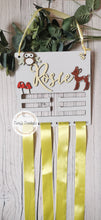 Load image into Gallery viewer, Personalised Woodland Hair Bow Organiser
