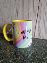 Load image into Gallery viewer, Personalised rainbow mug
