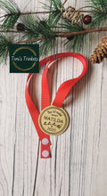 Load image into Gallery viewer, Your on the nice list medal holder with medal

