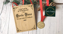 Load image into Gallery viewer, Your on the nice list medal holder with medal
